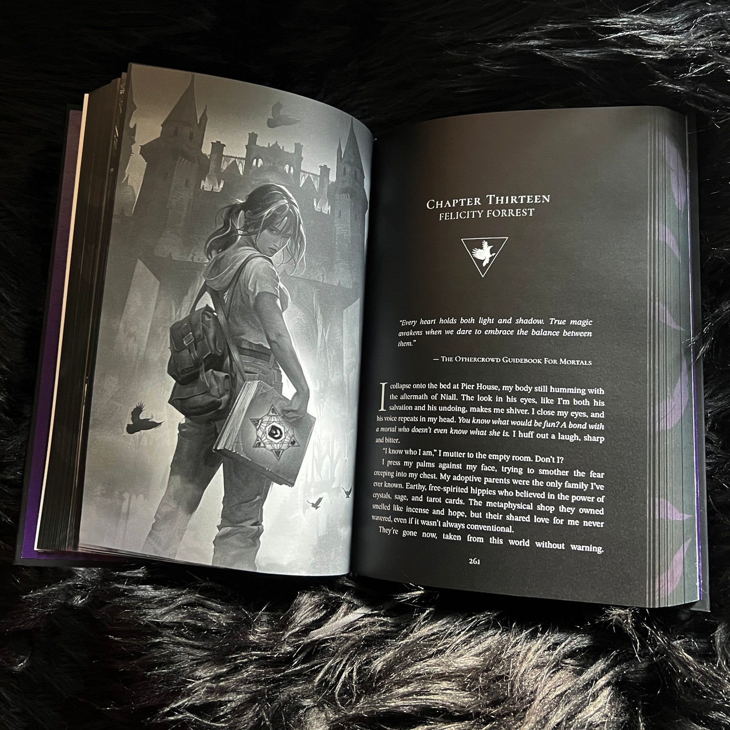 Queen of Shadows Special Edition Hardback (Dark Fae Edition)