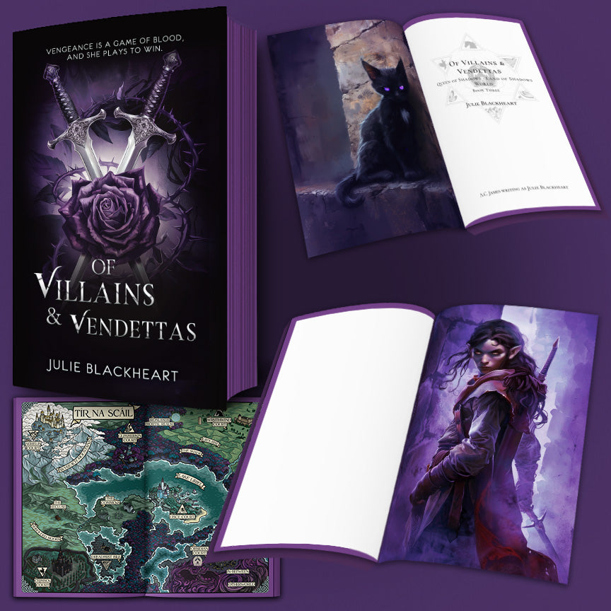 Of Villains & Vendettas · Land of Shadows · Book Three