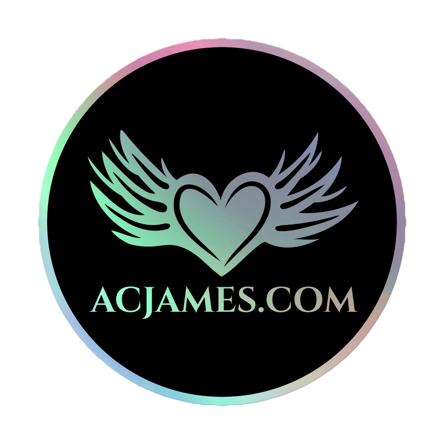 AC James Holographic Stickers
