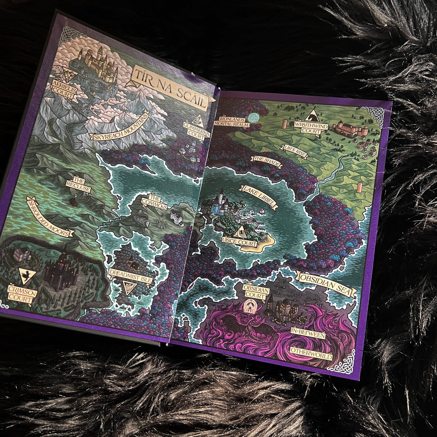 Queen of Shadows Special Edition Hardback (Dark Fae Edition)
