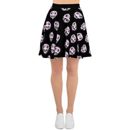 Always Look On The Bright Side of Death Skater Skirt