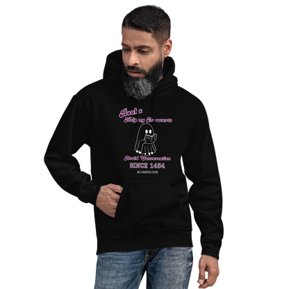 Books Helping Introverts Avoid Conversation Since 1454 Unisex Hoodie